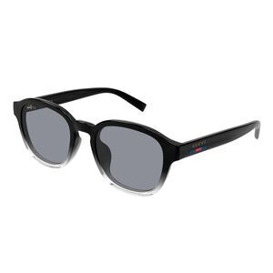 Gucci Sunglasses Square Full Rim, Black Gradient Frame and Grey Lens GG2109SK003